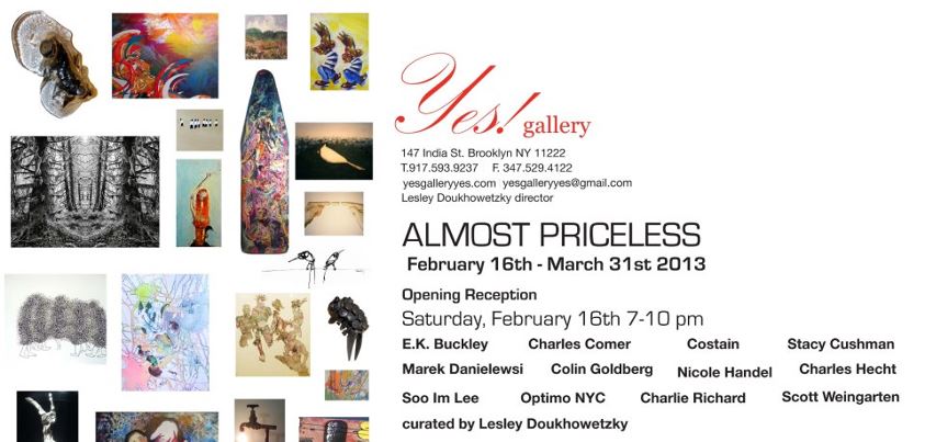 Almost Priceless - Yes Gallery NYC