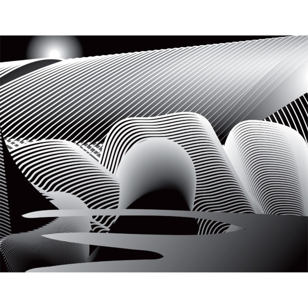 Still Moment – Abstract Art Print by Colin Goldberg – Metagraph Series