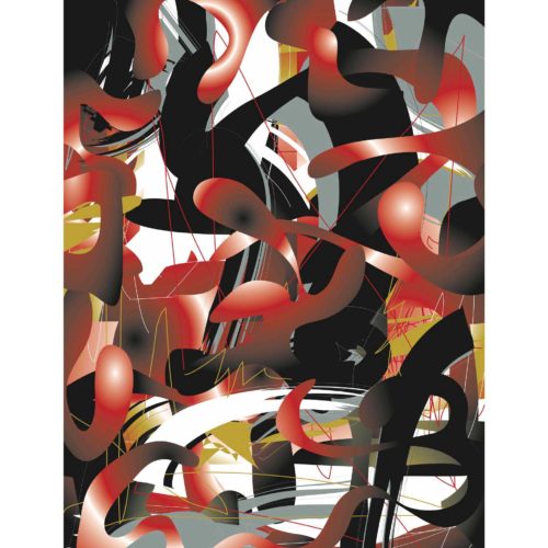 Mercurious - Abstract Art Print by Colin Goldberg - Metagraph Series