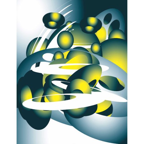 Hydrate Abstract Art Print by Colin Goldberg - Metagraph Series