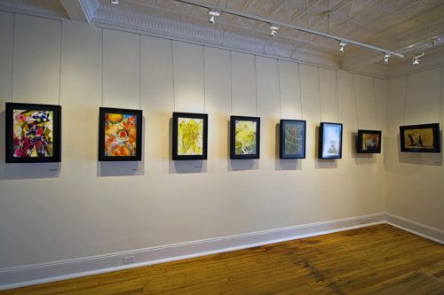 Colin Goldberg - Techspressionism Solo Exhibition - 4 North Main Gallery, Southampton NY 2011 - Photo: Daniel Gonzalez