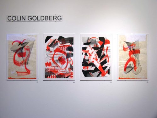 Colin Goldberg - Wireframes Solo Exhibition at Hudson Gallery Sylvania Ohio 2007