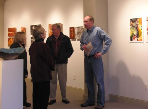 Colin Goldberg - Wireframes Solo Exhibition at Hudson Gallery Sylvania Ohio 2007