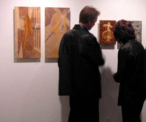 Colin Goldberg - Wireframes Solo Exhibition at Hudson Gallery Sylvania Ohio 2007