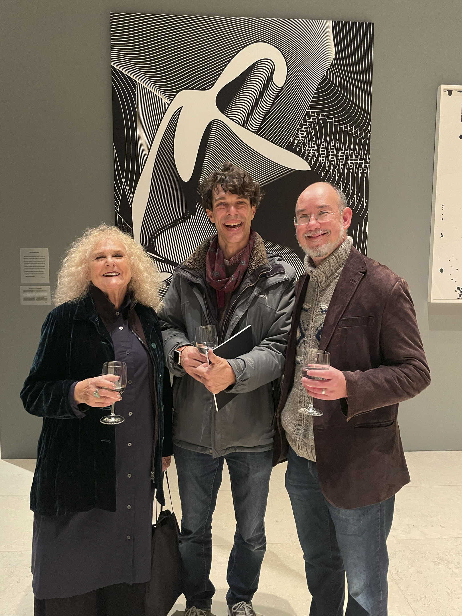 ART NOW 2023 - Opening reception at Hearst Tower, NYC. November 15, 2022.