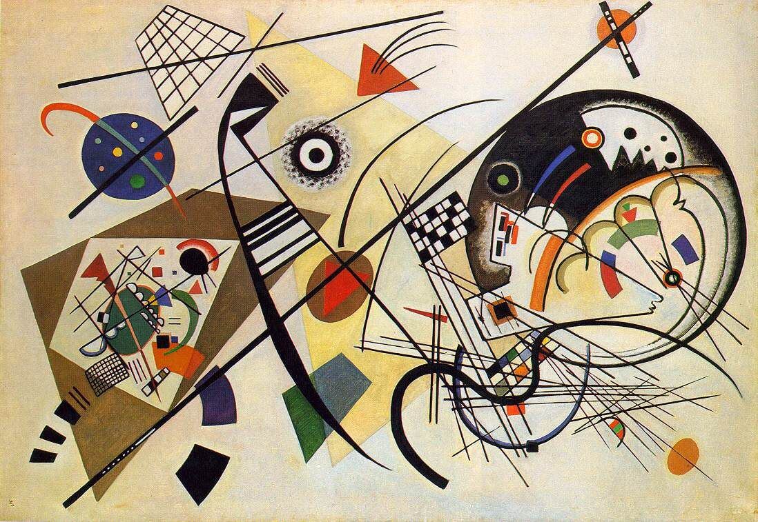 Transverse Lines, 1923 by Wassily Kandinsky